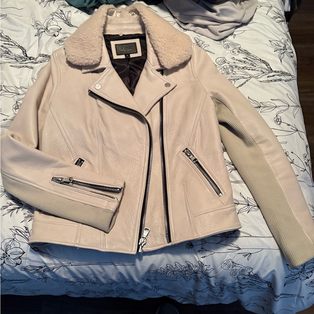 Ugg leather coat